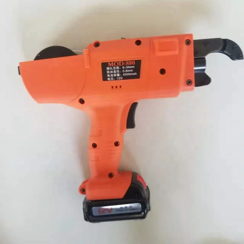 Hot Selling Manual Rebar Tier Hand Construction Tools Rebar Tension Rolls Electric Rebar Tying Machine