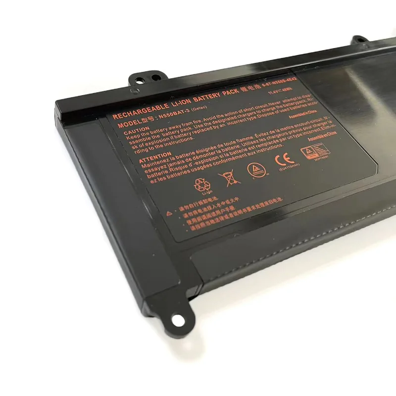 Authentic N550BAT-3 Battery Applicable Clevo N550RC N550RN/RC N551/RN/RC 6-87-N550S-4E42