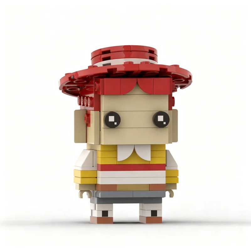 

143pcs MOC Jessie Brickheadz Model Building Blocks Construction Toy Christmas Gifts DIY Creative Idea Education Birthday Brick