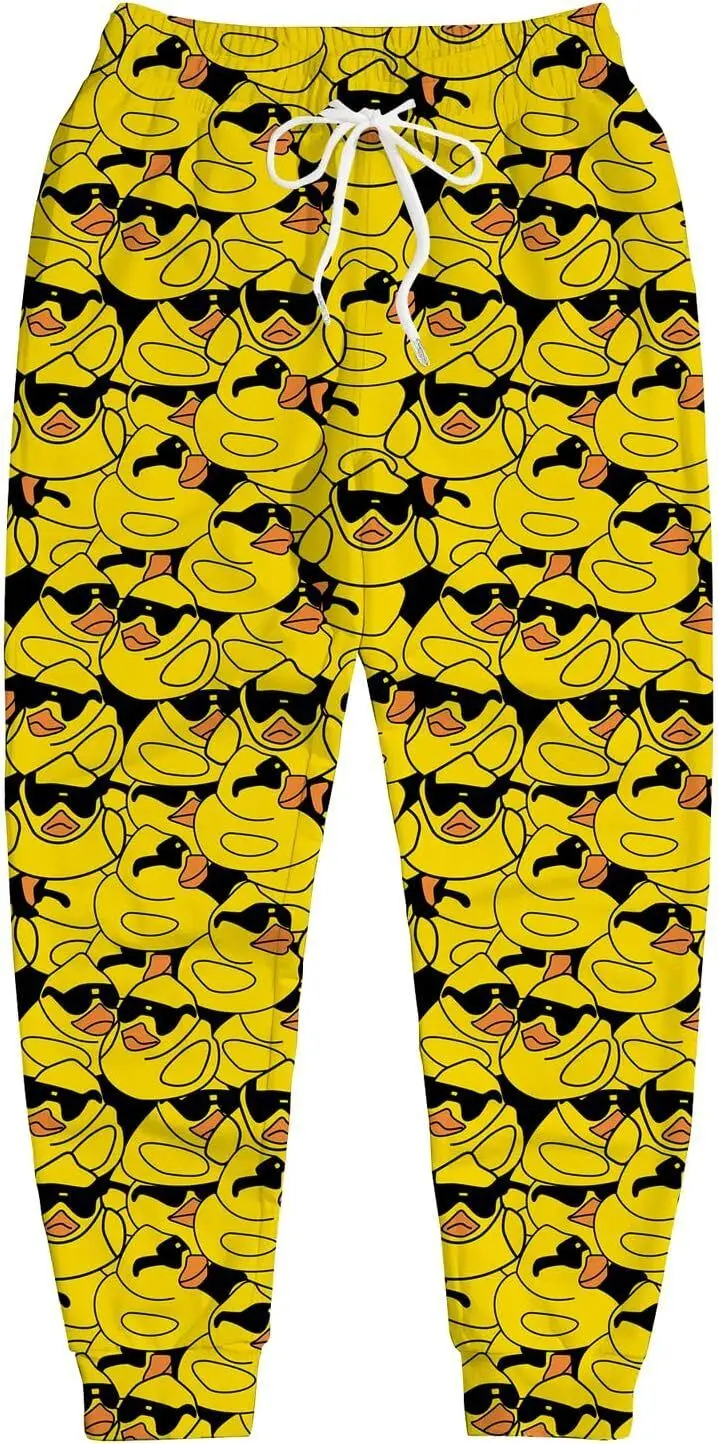 2025 Sweatpants Mens 3D Printed Pants Interesting Pattern Joggers For Men Funny Pants Casual Track Pants Rave Outfit Sweat Pants