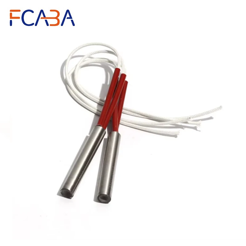 

5 шт., диаметр 15 мм, 98 ~ 115 мм, длина 304SUS, картриджный нагреватель, 110/220/380 В, цилиндрическая трубка, 460/480/490/500/520 Вт, нагревательный элемент