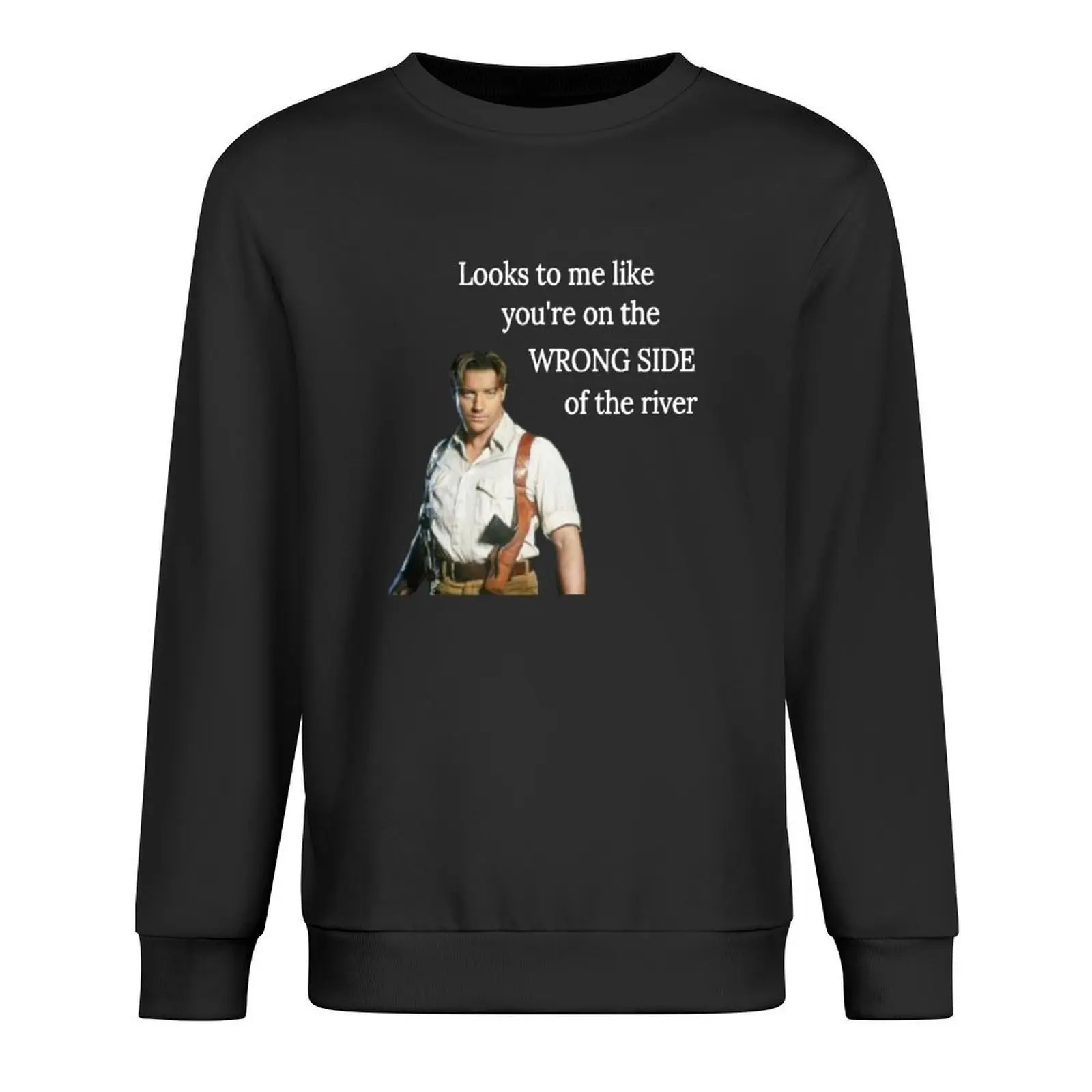 

The Mummy, Wrong Side of the River Pullover tracksuit men clothing japanese style men's clothing hooded sweatshirt for men