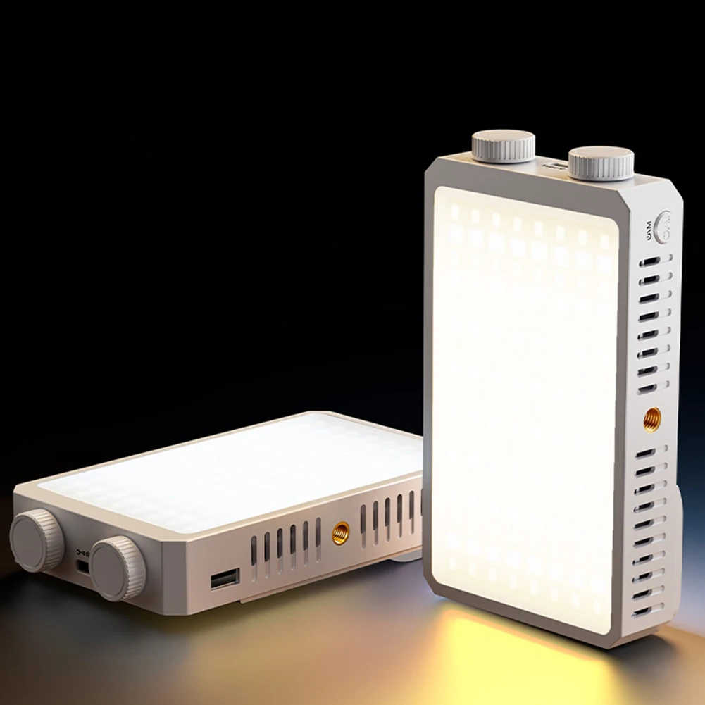 

40W LED Camera Light 4400mAh Rechargeable Handheld Fill Light Photography Lighting Portable Light Panel