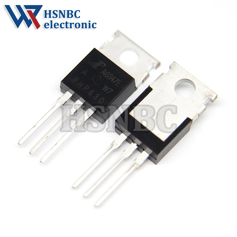 10PCS FHP630 FHP630A 630 TO-220 9A 200V N-channel Power MOSFET Transistor 100% New Original