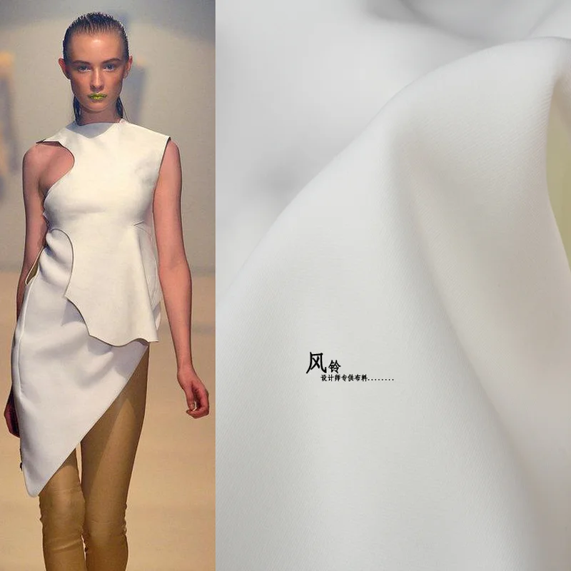 

2mm Scuba Knitting Fabric Black White Blue Pink Red DIY Patchwork Various Skirts Dress Hoodies Coat Cloth Designer Fabric