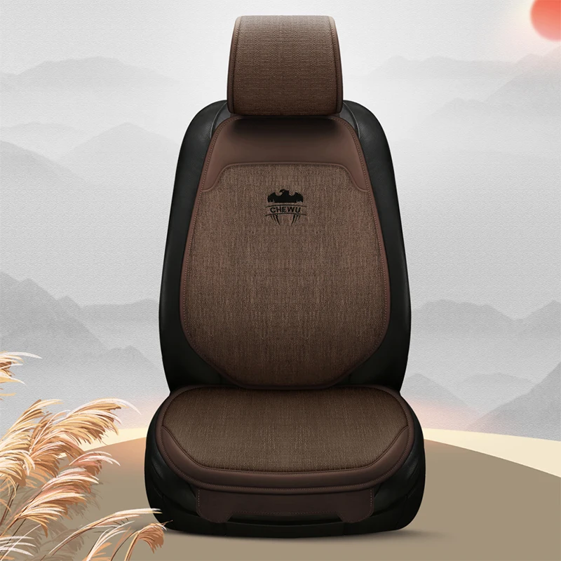 Universal Car Seat Cover Seat Cushion for TOYOTA CHR Corolla Yaris Sienna Vios Fortuner Kluger Sequoia Wish Car Accessories