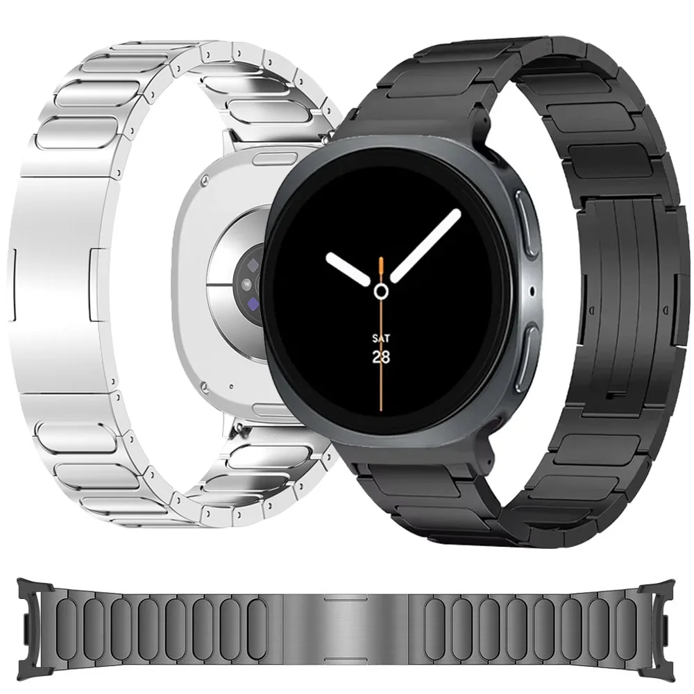 

Титановый ремешок для Samsung Galaxy Watch 8 44 мм 40 мм/8 Classic 46 мм Металлический браслет Correa для Galaxy Watch 8 Ultra 2025 47 мм Ремешок