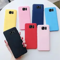 Ultra Thin Matte Skin Phone Case For Samsung Galaxy S7 S8 S9 S10 Lite S7 edge S8 S9 S10 Plus S10E Note 10 Plus Back Cover Case