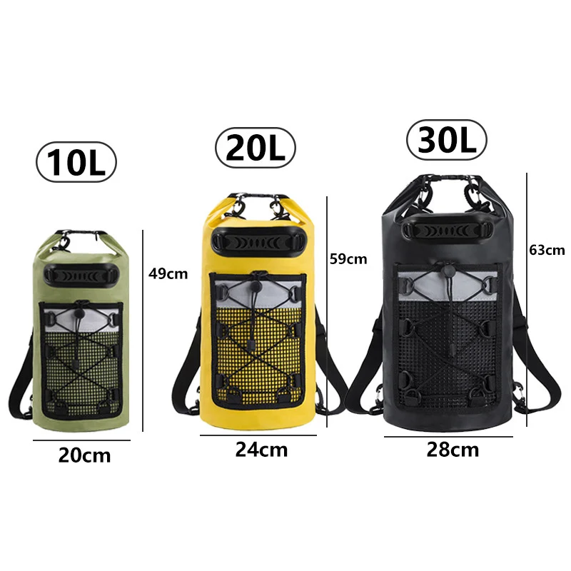 Bolsa seca impermeable PVC outdoor – multiaventura kayak surf - imagen 4