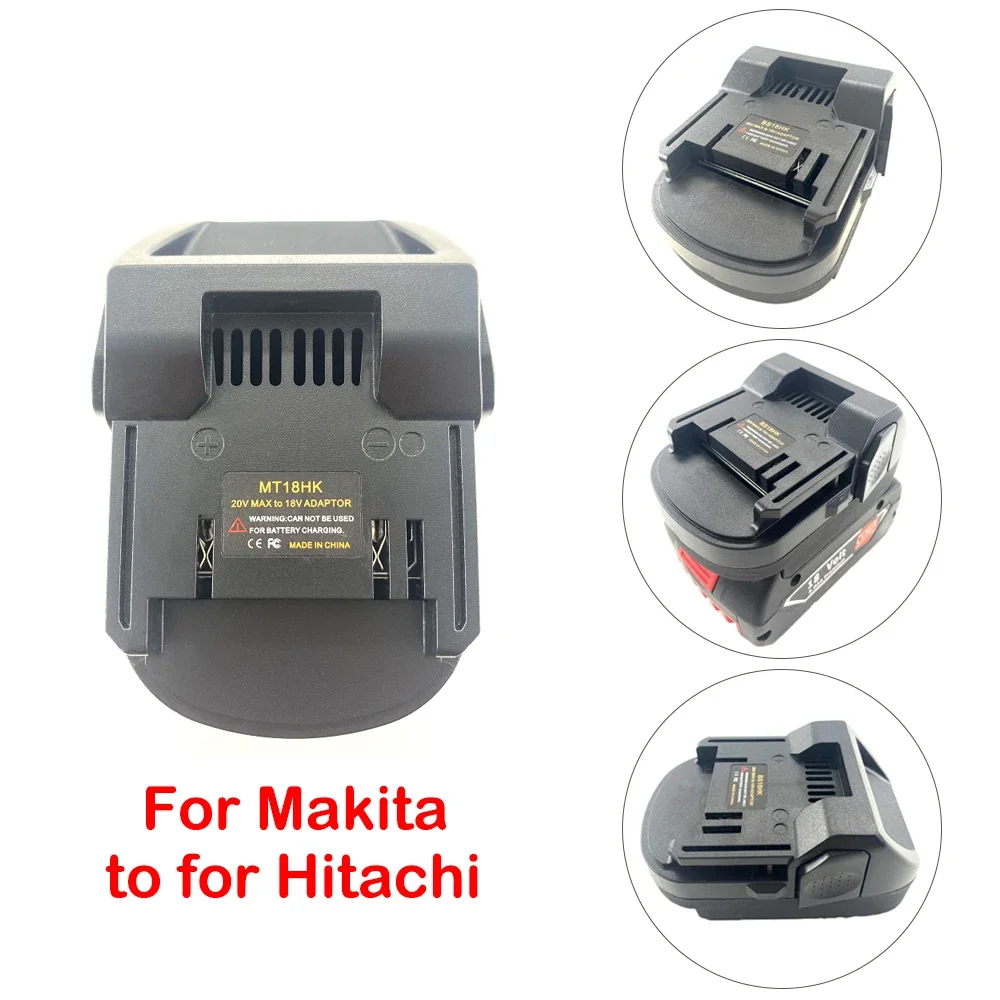 For Makita/Dewalt/Milwaukee/Bosch Convert To For Hitachi/Hikoki 18V Li-ion Batttery Power Tools Battery Adapter Converter