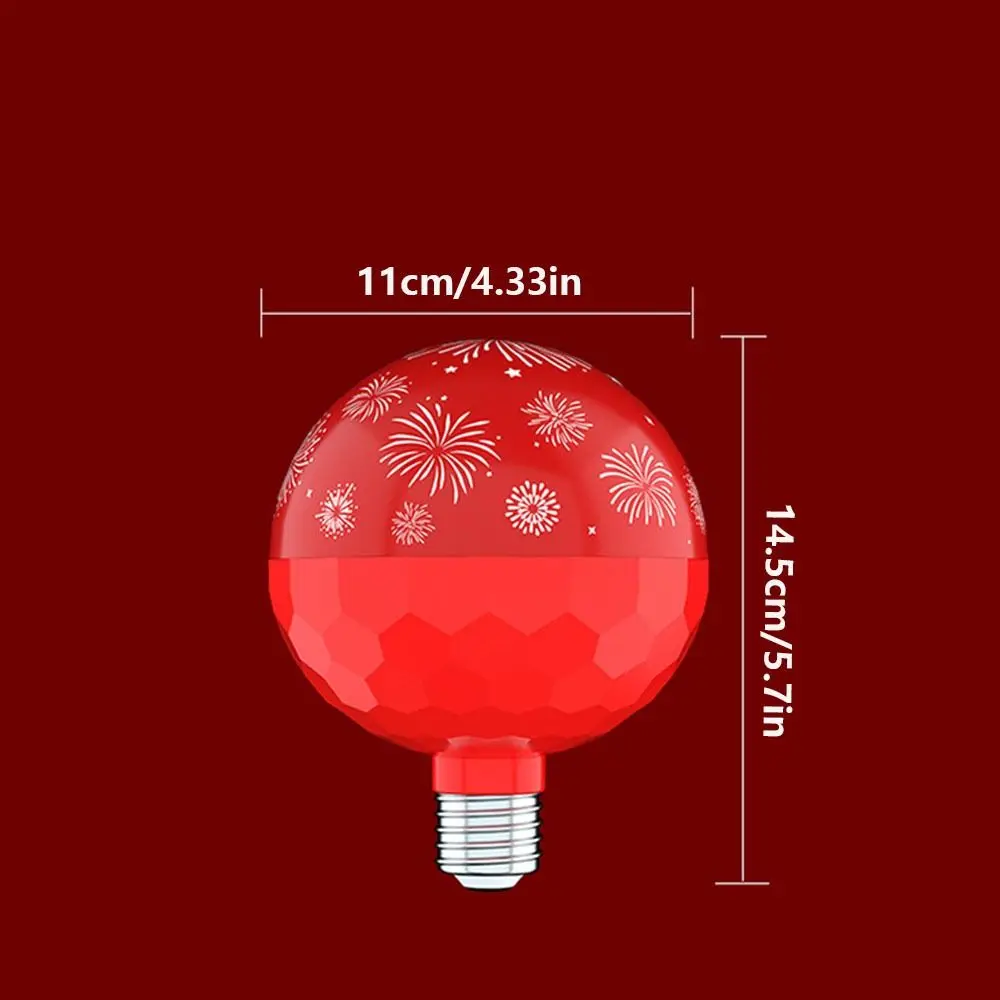 Удача, Новый год, красочная лампочка, благословение, вечеринка в счастье, светодиодный ночник, богатство, изменение цвета, праздничная проекционная лампа