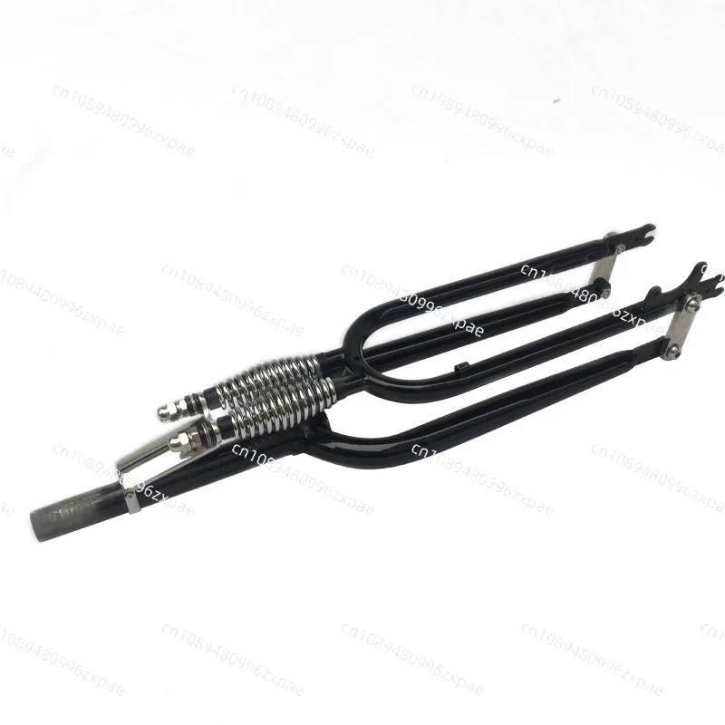 34.12 Inch Threadless Retro ATV Front Fork Dual Spring Shock Absorber For Vehicle Modification