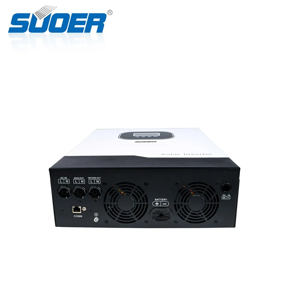 Hot Sale 4.2kw Hybrid Solar Inverter Pure Sine Wave AC Inverter With MPPT Controller For Kenyan Market Single Output 60Hz