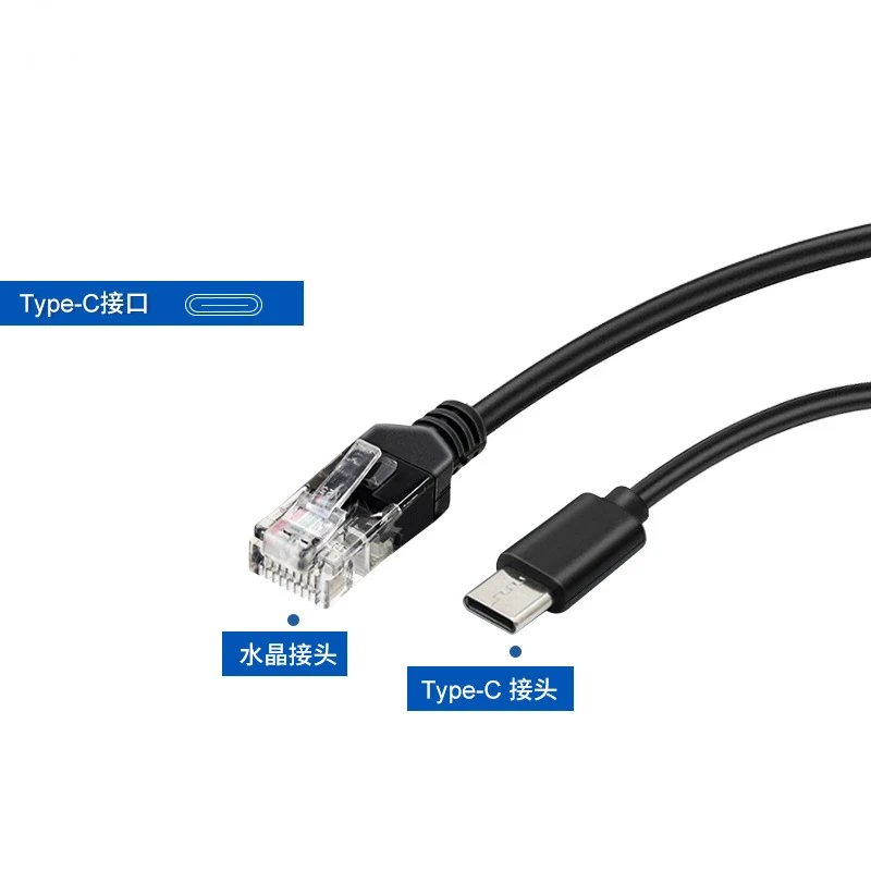 Répartiteur POE 48V à 5V, 100/1000m, alimentation USB Type-C, standard