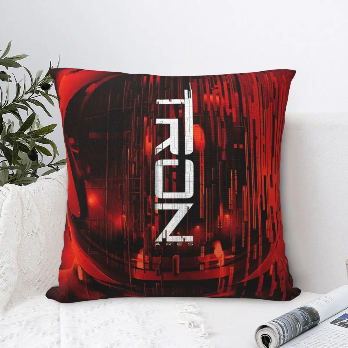 

Tron: Ares Pillow Cover Printed Polyester Cushion Cover Gift Throw Pillow Case Cover Home Square 40X40cm Multi-Size