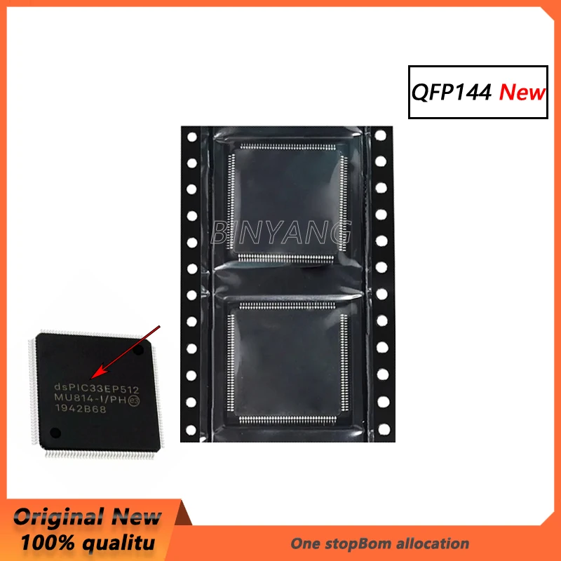 

(1 шт.) 100% новый набор микросхем DSPIC33EP512MU814-I/PH DSPIC33EP512MU814 QFP-144