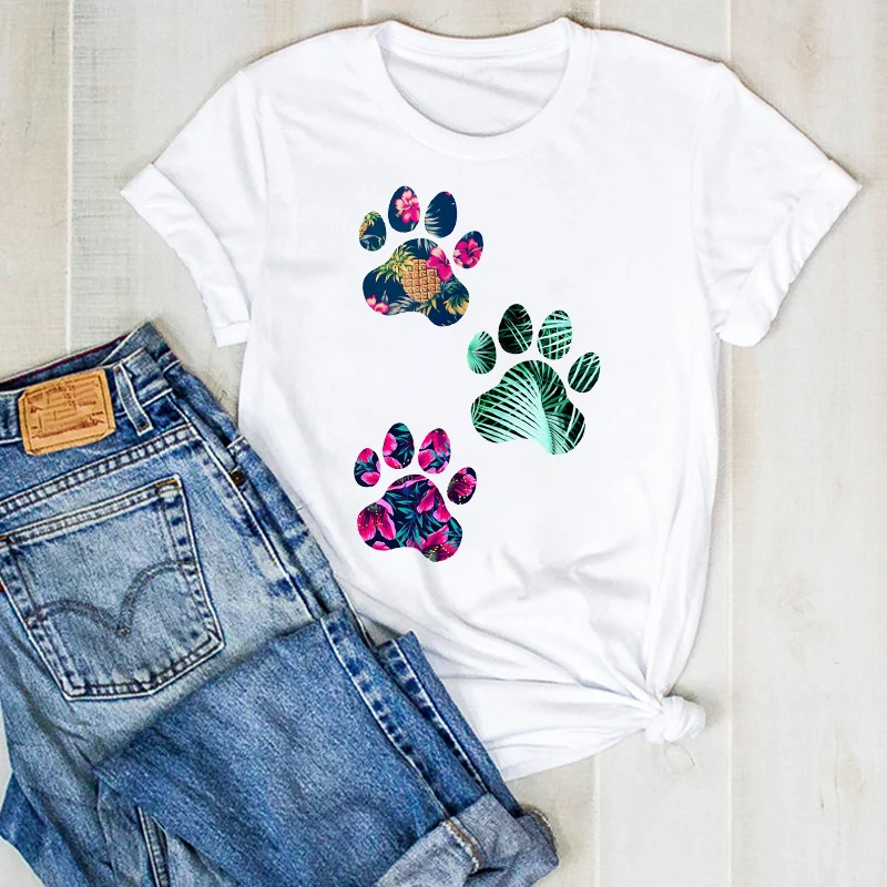 

Women Lady Pineapple Paw Dog Pet Cartoon Fruit Beach Ladies Trend 4xl T Tee Tshirt Nice Top Shirt Pretty Graphic T-shirt