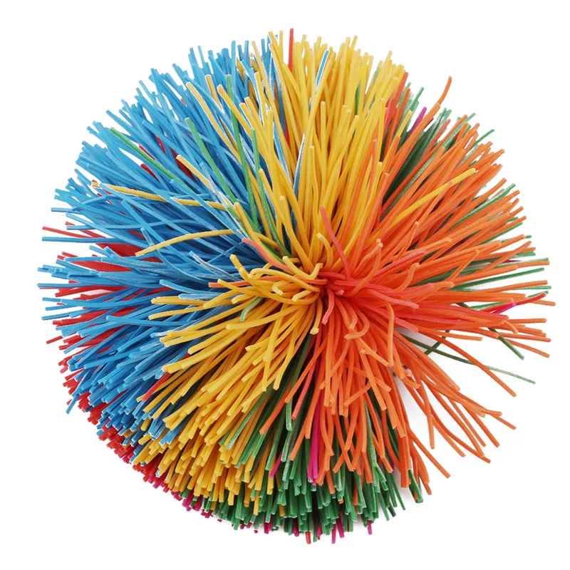 

Stress Relief Kids Autism Special Needs Anti Stress Rainbow Fidget Sensory Koosh Ball Baby Funny Stretchy Ball