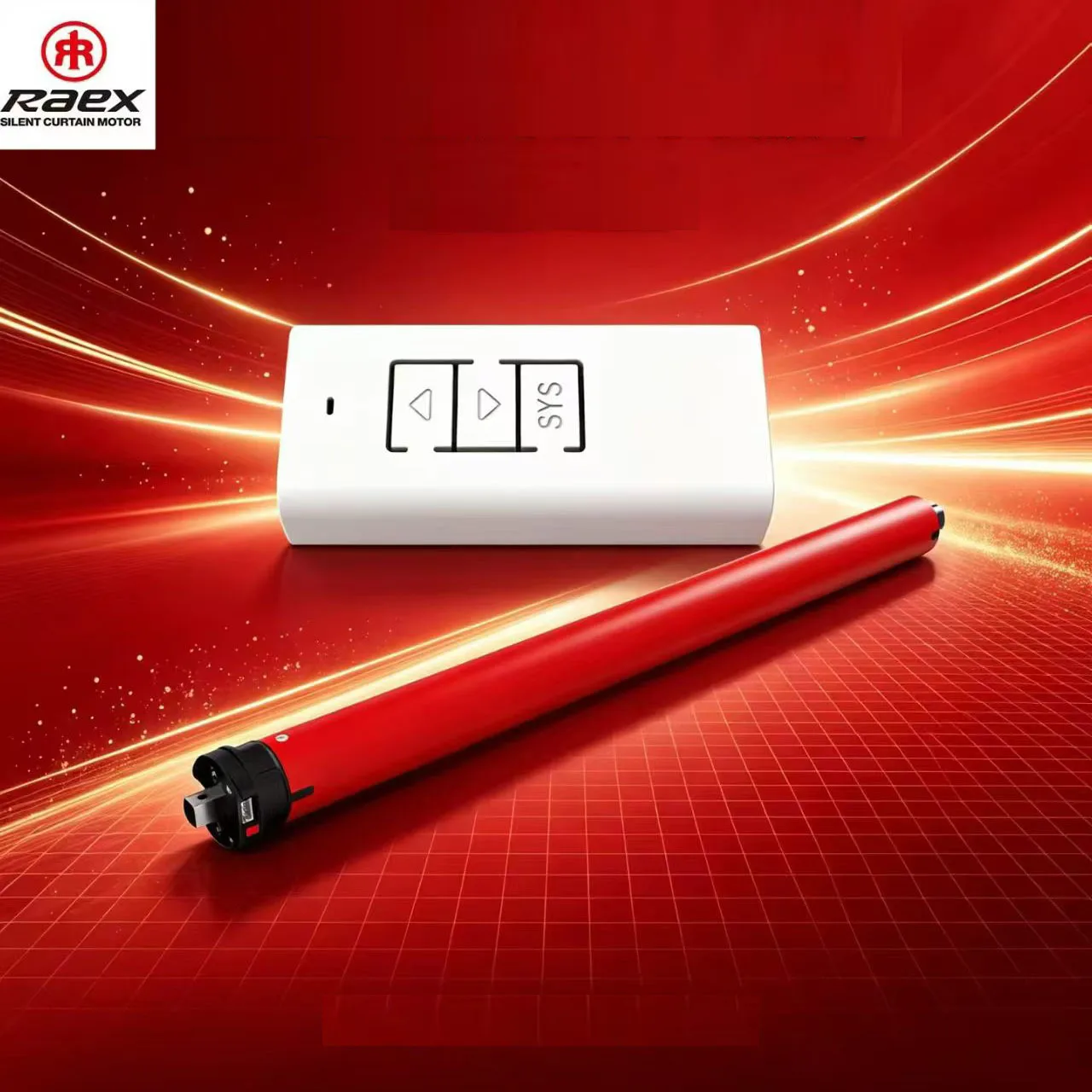 Raex Tubular Motor TA45C-50/12-V5 with Apple Matter Smart Box Electric Roller Shutter Featuring Electronic Limit Function