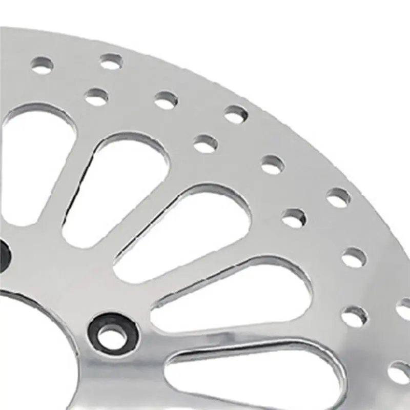 HOT-For Harley Softail Sportster Dyna 292MM Front Brake Disc Stainless Steel Motorcycle Replacement Brake Disc,For Harley