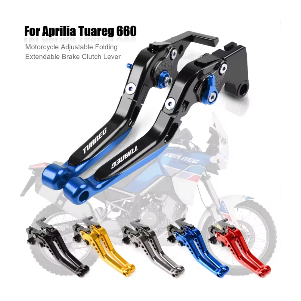 For Aprilia Tuareg 660 Tuareg660 Motorcycle Adjustable Folding Extendable Brake Clutch Lever