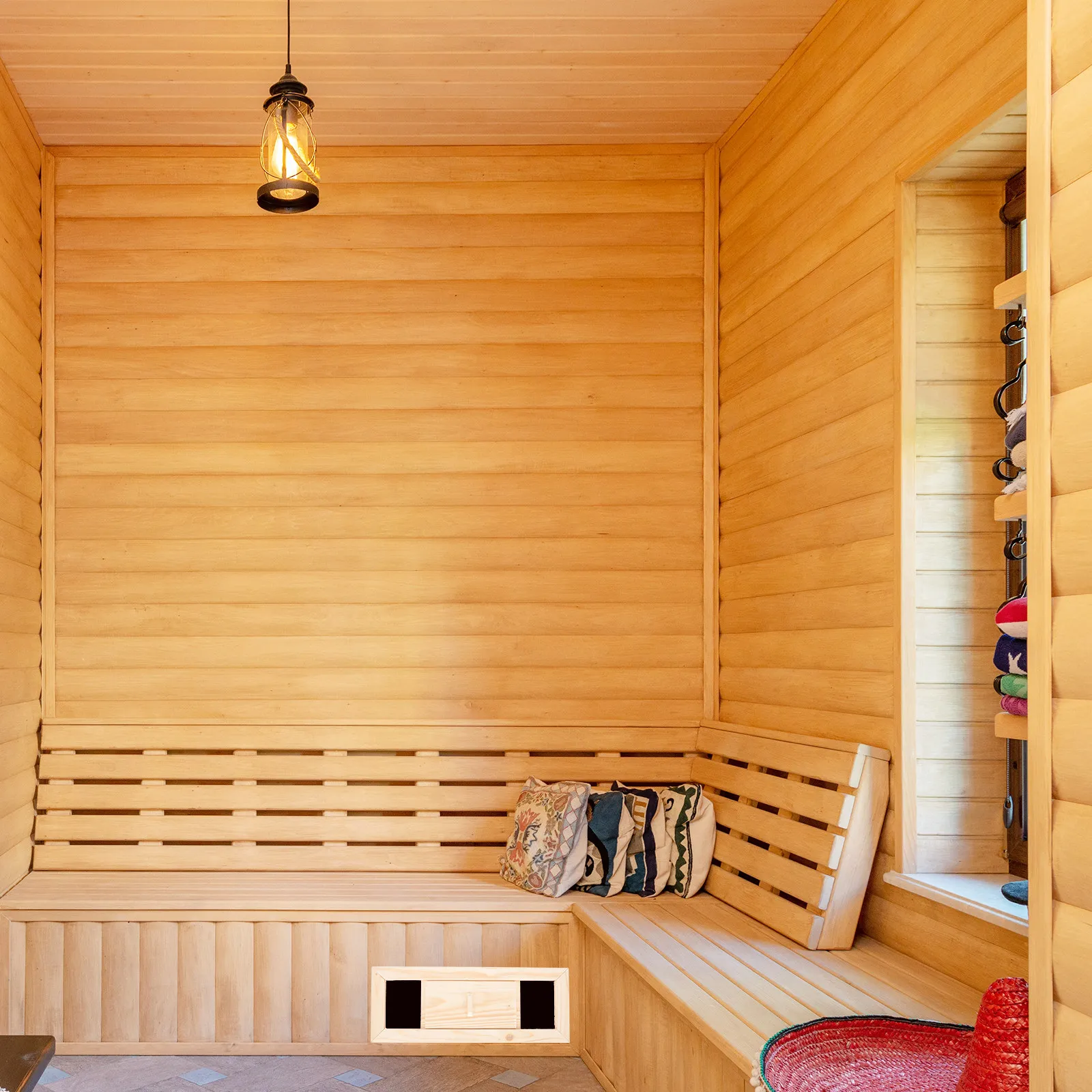 

Sauna Wooden Vent Premium Sauna Room Supply Air Ventilation Window Steam Room Ventilation Equipment Durable Air Vent