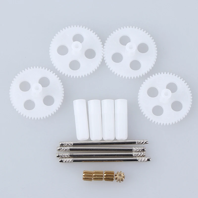 1 set motoriduttore per Syma X5 X5C X5SC RC Quadcopter Motor Gear e Set di ingranaggi principali