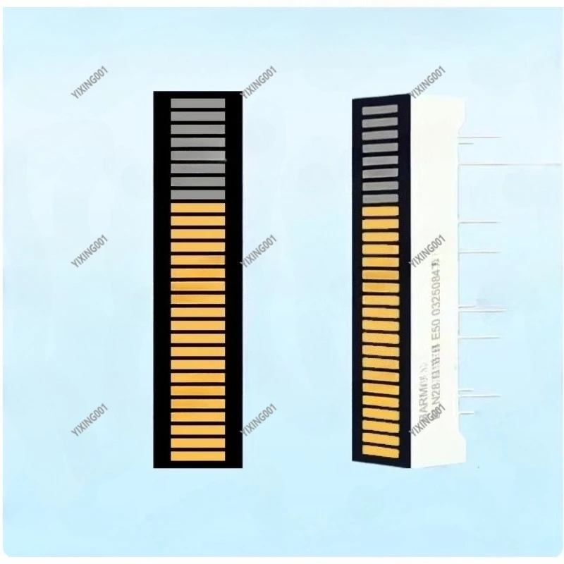 BL28-3005S 28-Segment Yellow LED Light Bar - For Audio Equipment & Display Devices
