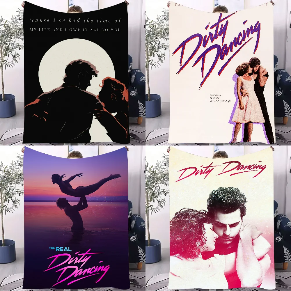 Classic Film Dirty Dancing Blanket Design Lightweight  For Dorms, Naps, Living Room, Office,Sofa,All-Season
