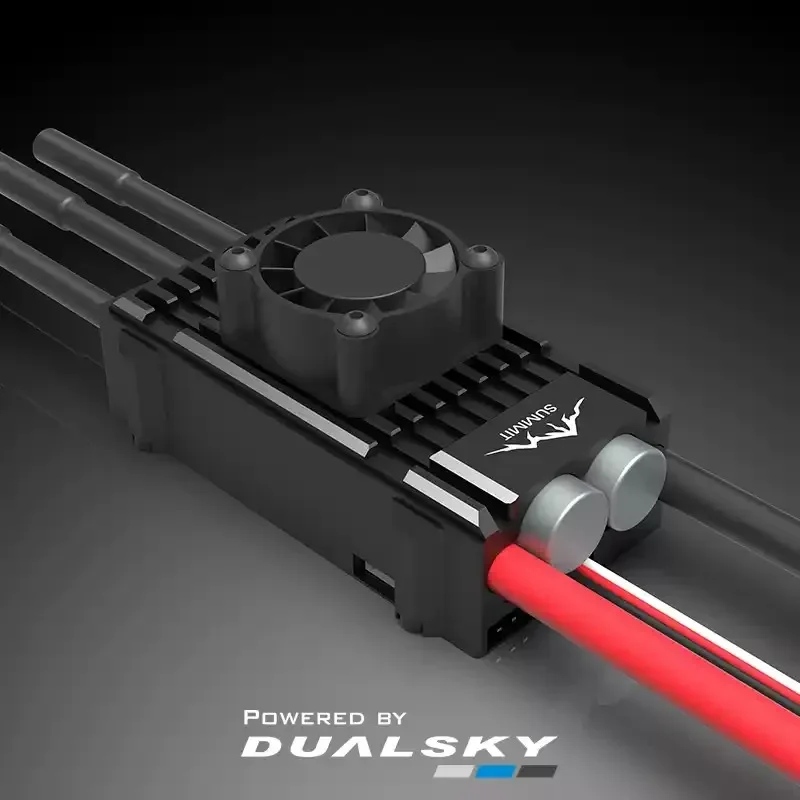 DualskySUMMIT 120 MKII RC Fixed-Wing ESC with BEC and External Fan