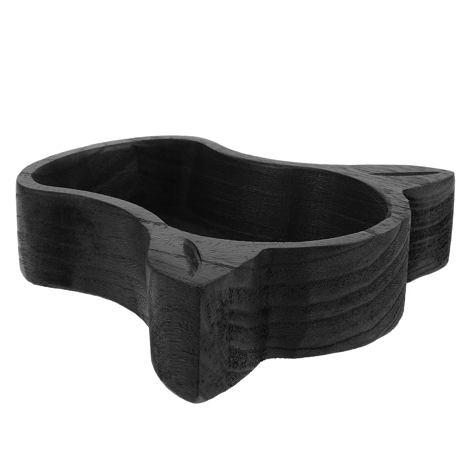 

Ox-Head Shaped Wood Serving Tray Decorative Large Capacity Snack Fruit Dessert Plate Multi-Use Portable Household Food Tray