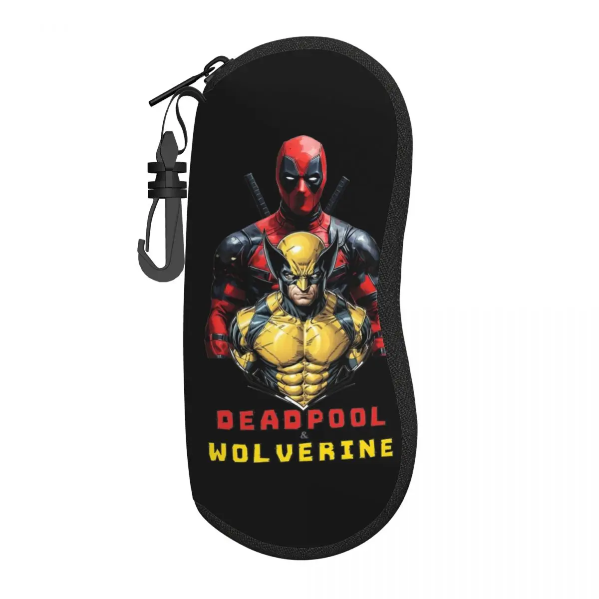 Superheroes Deadpool & Wolverine D&W Glasses Case Anti-Fall Box 2024 Movie Glasses Box Protector Sunglasses Box