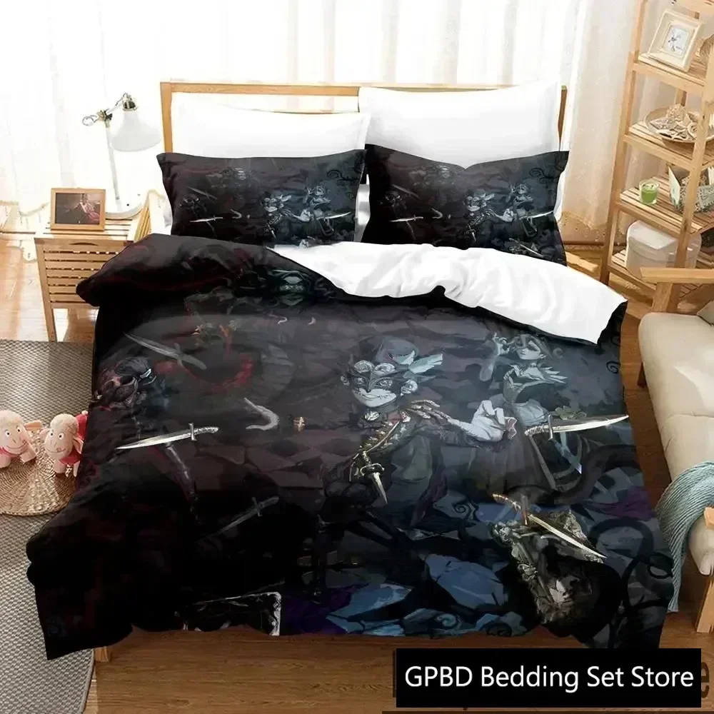 Luxury New 3D Print Game Identity V Anime Bedding Set Boys Girls Twin Queen King Size Duvet Cover boys Adult Home Textileextile