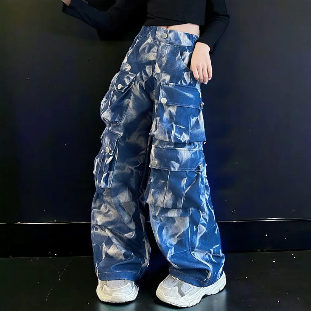 Cool Teenagers Outfits Casual Kids Baggy Pants for Girls Trousers Baby Children Overalls Autumn Clothes 4 6 7 8 9 10 11 13 Years