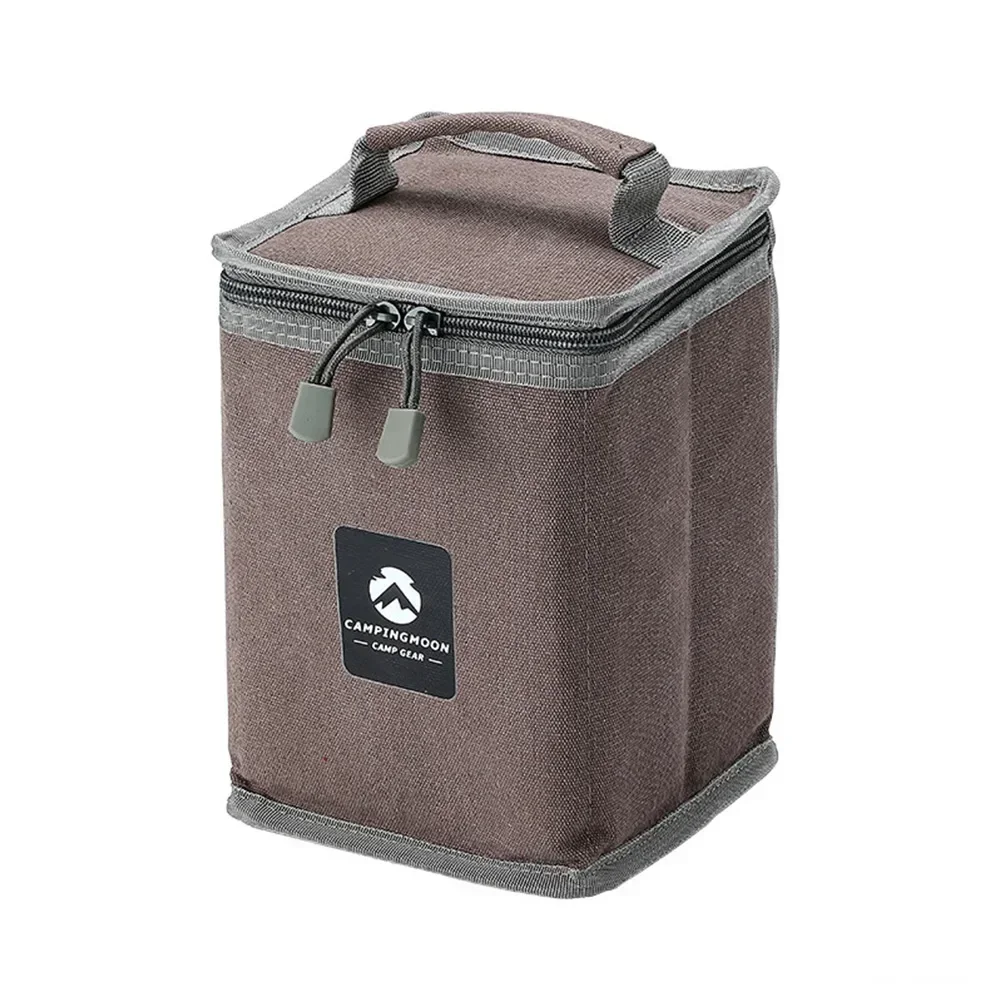 

1pc 3D Space Design Lamp Pocket Storage Bag For Gas Cylinder Tank Pouch Camping Hiking Outdoor Tools Built-in PE Board