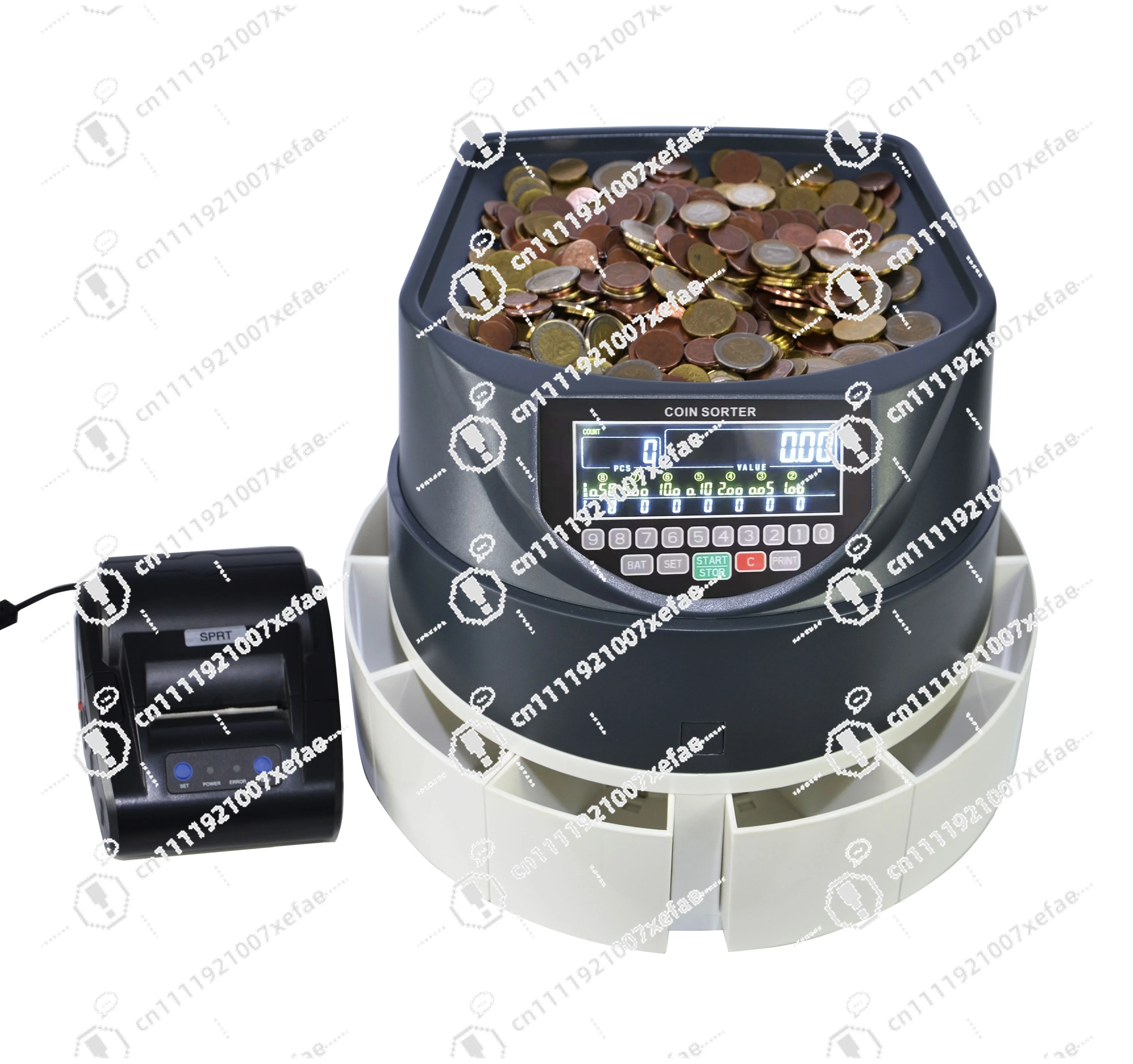 Fast New Coin Sorter Counter Accurate Digital Counting Machine for Coins