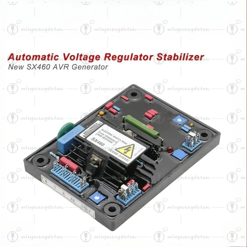 New SX460 AVR Generator Automatic Voltage Regulator Stabilizer Excitation Control Module Brushless Generator Parts