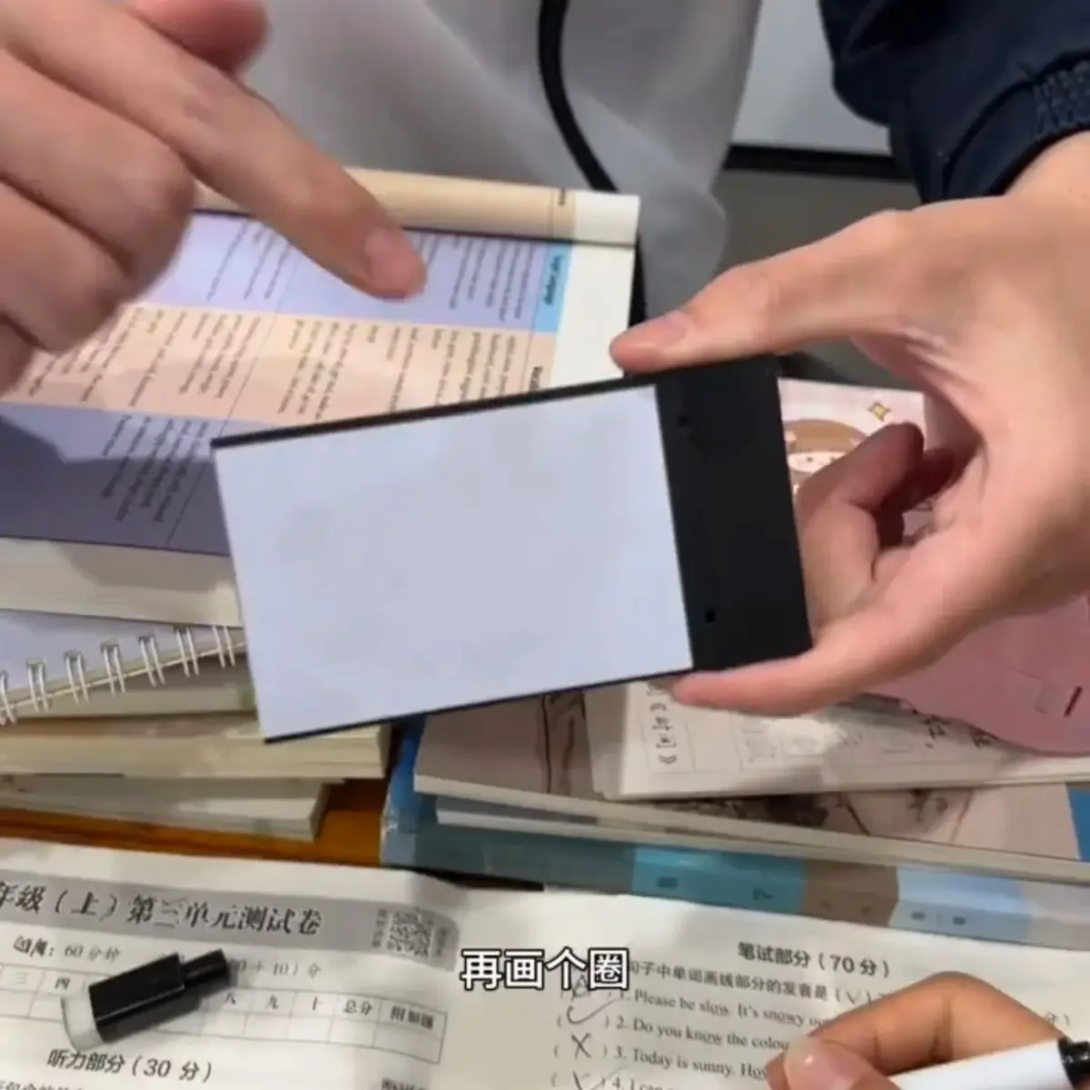 1pc New Creative Magic Sketchpad Photo Ring Storage Box Couple Surprise Prop Gift