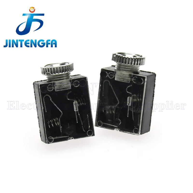 10PCS PJ-324M 5Pin 3.5mm Stereo Audio Jack Female Socket PCB Panel Mount For Headphone With Nut MP3 MP4 MP5 Player PJ324