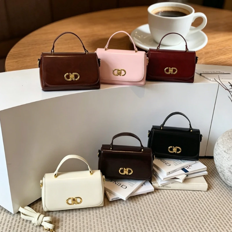 

Women's popular PU leather crossbody bag, luxurious design handbag, outdoor fashion party chain strap shoulder bag