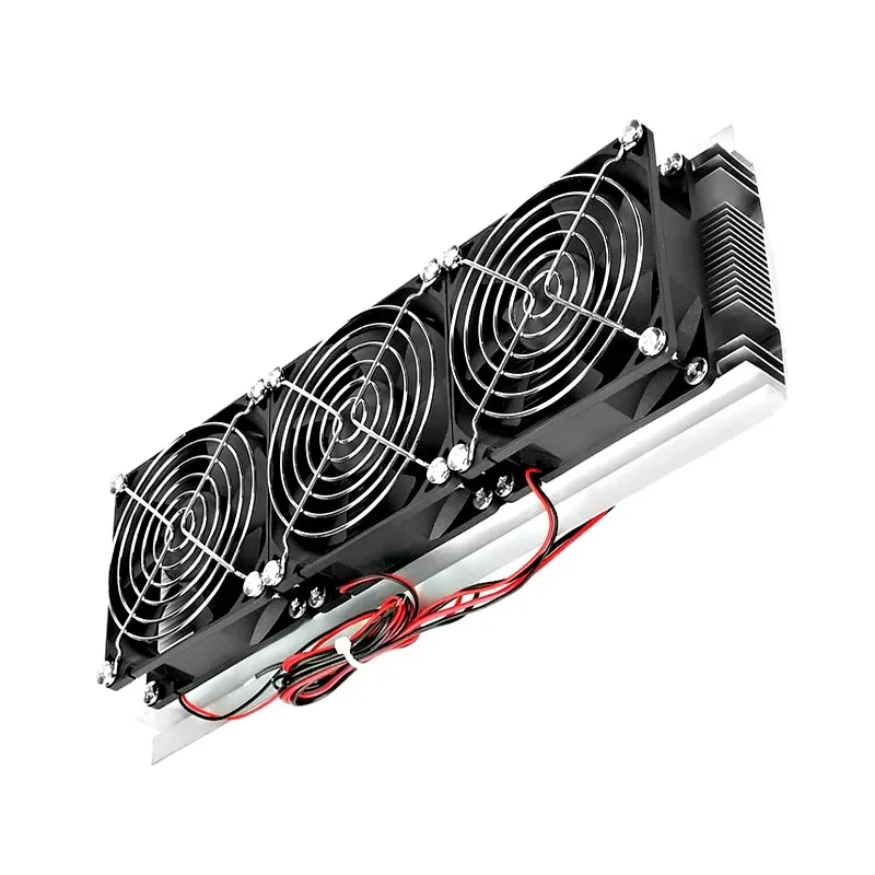 

Semiconductor Refrigeration Chip Kit Three-core Semiconductor Refrigerator Air Conditioning Cooling Semiconductor Radiator