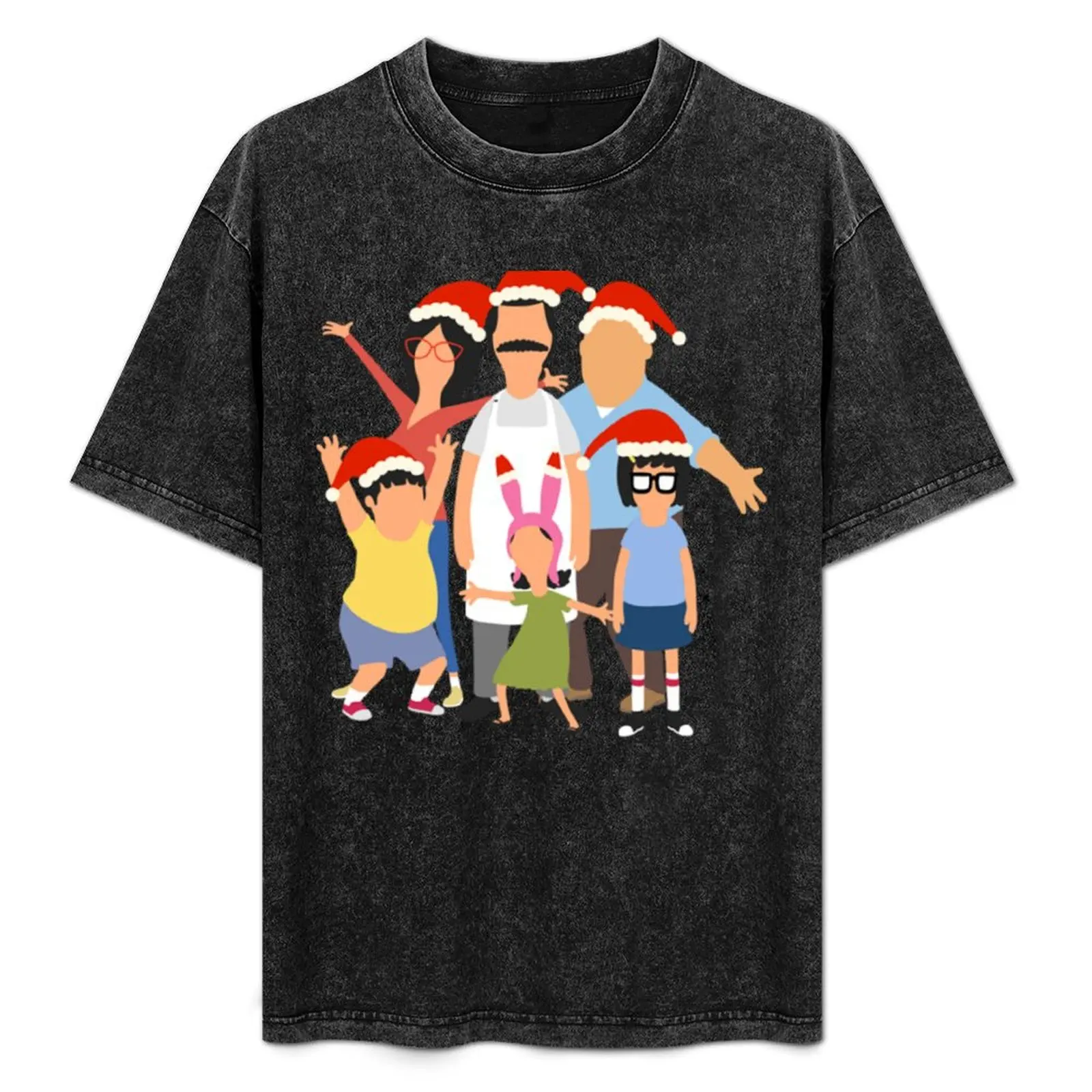 

Merry Christmas from the belchers! 6 T-Shirt anime t shirts oversize t shirt man plain T-Shirt