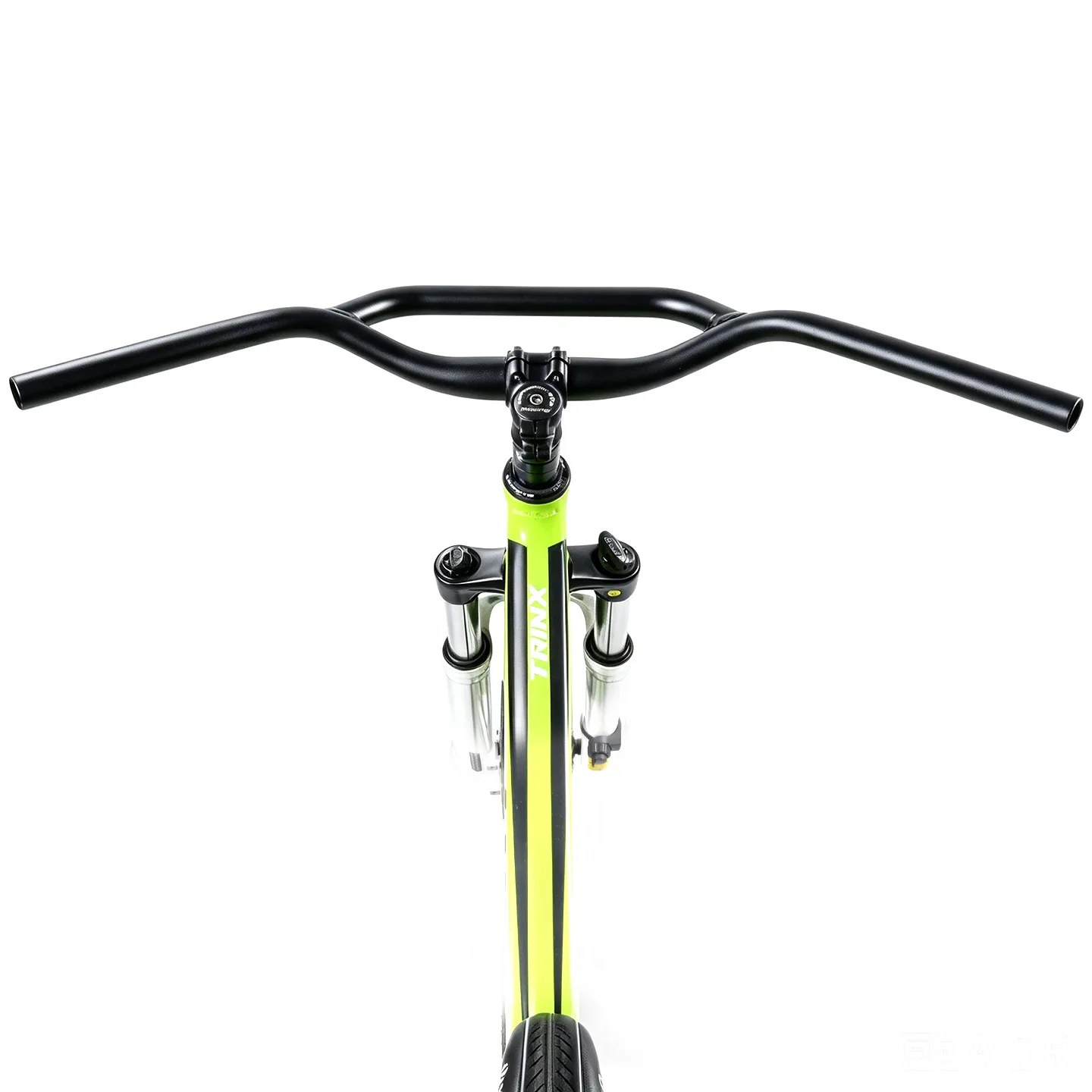 Mountain bike M handle 31.8mm aluminum alloy swallow handle 640mm welded extension frame horizontal handle accessories Handlebar