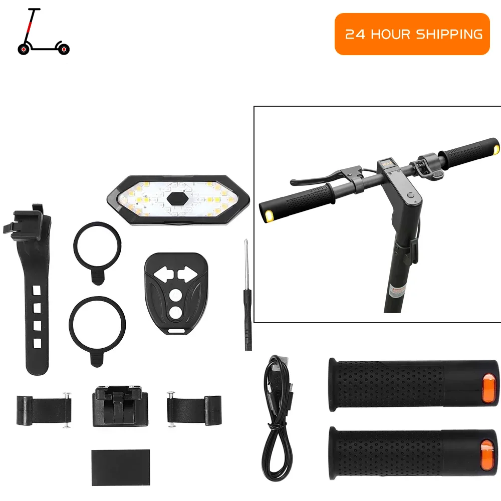 

Указатели поворота (крепление на руль/заднее крыло) | Для скутера Ninebot Max G30 G2 G3 G4 F20 F30 F40 F2 F3 ES1 ES2 ES3 E3 E3 Pro