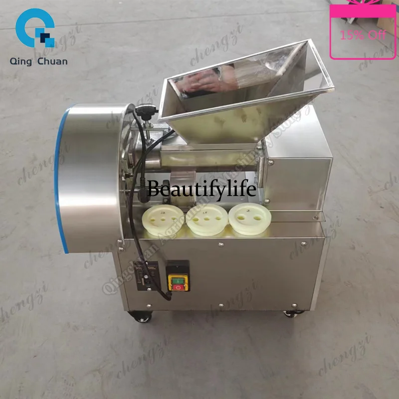 E5556Dough Divider Machine  Fully Automatic Commercial Small Size Dough Machine Quantitative Rolling Electric Dough Cutting Mac
