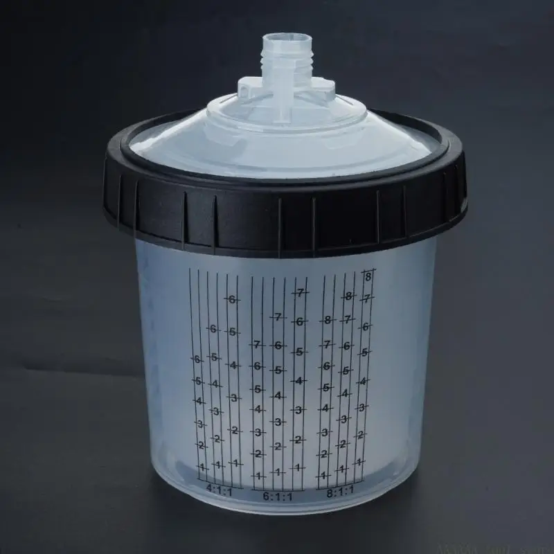 A2BE Paint Mixing Cup Graduated Paint Mixing Cup Reusable Plastic Mixing Cup Liquid Measure Cup Polypropyene Material Useful