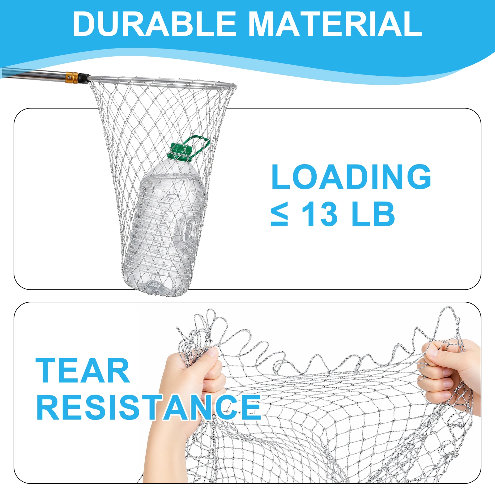 Rete da pesca rimovibile per c - Fish Net Handle recensione e prezzo