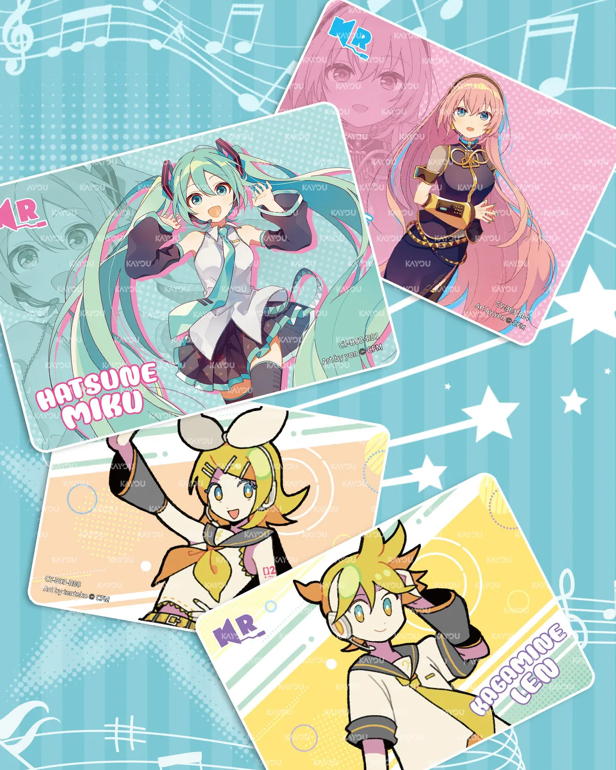 KAYOU Original Hatsune Miku Karten-Charm-Pack Shining Superstar Party Show Karten CR OR UTR Seltene Sammelkarten Spielzeug – Detail 16