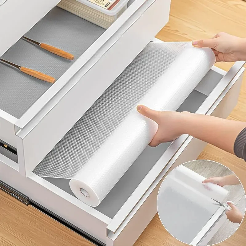 EVA-Schrankmatte Rutschfeste Schubladenmatte Feuchtigkeitsbeständiger Kühlschrankschutz Waschbare Anti-Schimmel-Regalmatte Wasserdichte Unterwaschbeckenmatte – Detail 1