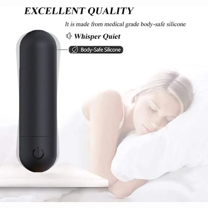 

USB Charging 10 Speeds Mini Bullet Dildo Vibrators Vagina Anal Massager for Female Adult Sex Toys for Women Clitoris Stimulator